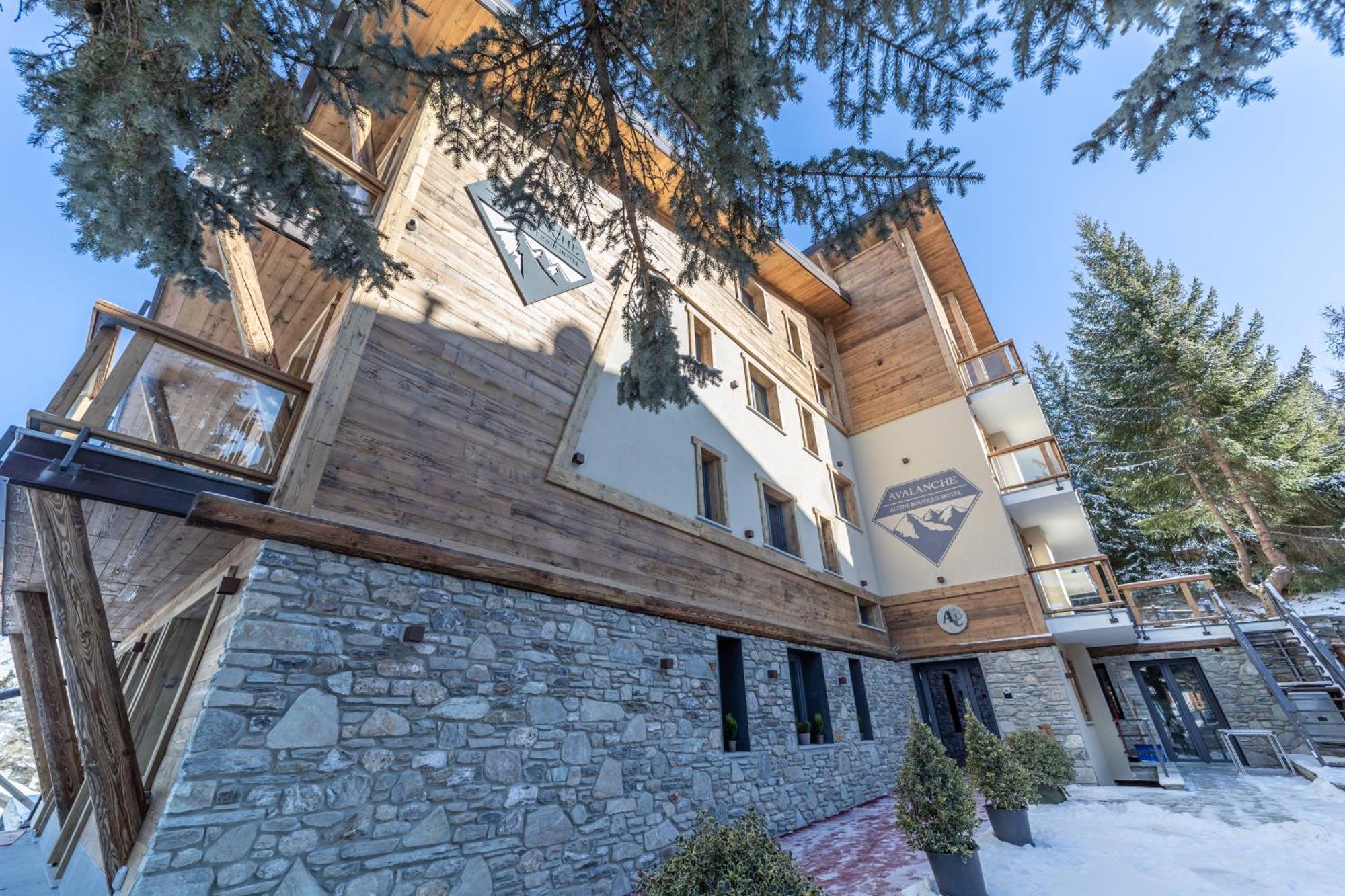 Avalanche - Alpine Boutique Hotel Oulx Eksteriør bilde